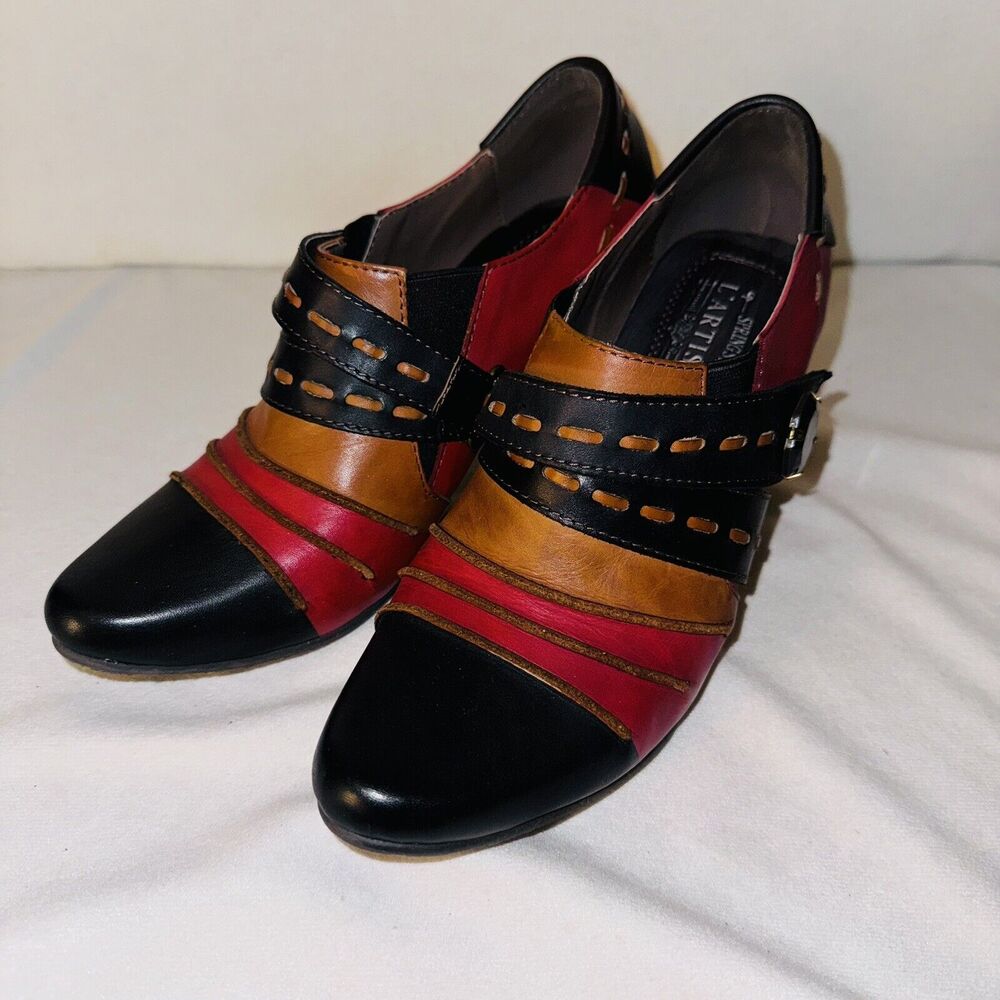 L 'Artiste Spring Step Wondrous Color Block Slip-… - image 1